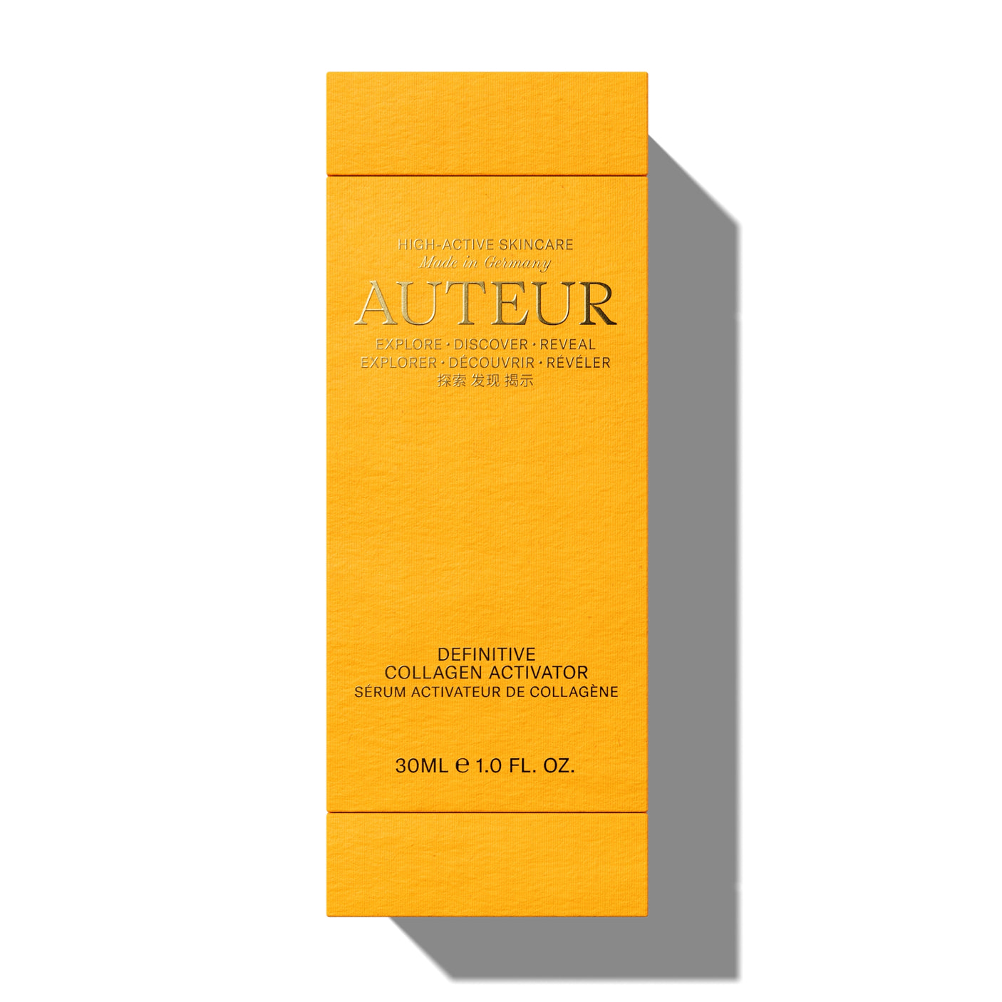 Auteur serum designed to stimulate collagen production, visibly firming and rejuvenating the skin. Packed with advanced peptides and growth factors, it delivers deep hydration while enhancing skin resilience—all in a sleek, modern bottle.