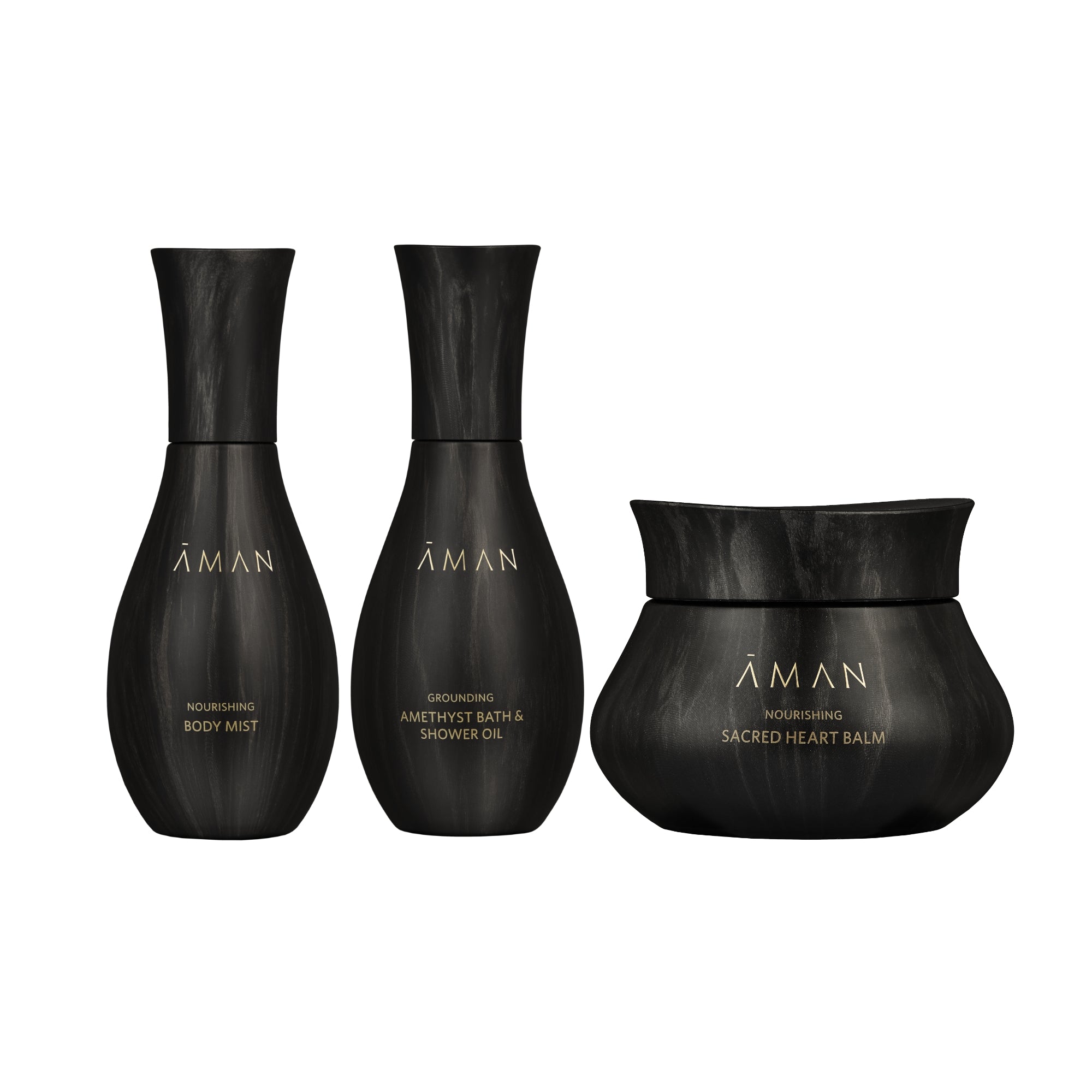 AMAN Shower Stories Collection - Shower Oil, Body Oil & Body Balm